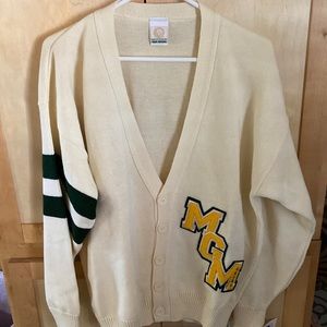 MGMSweater. Button up front